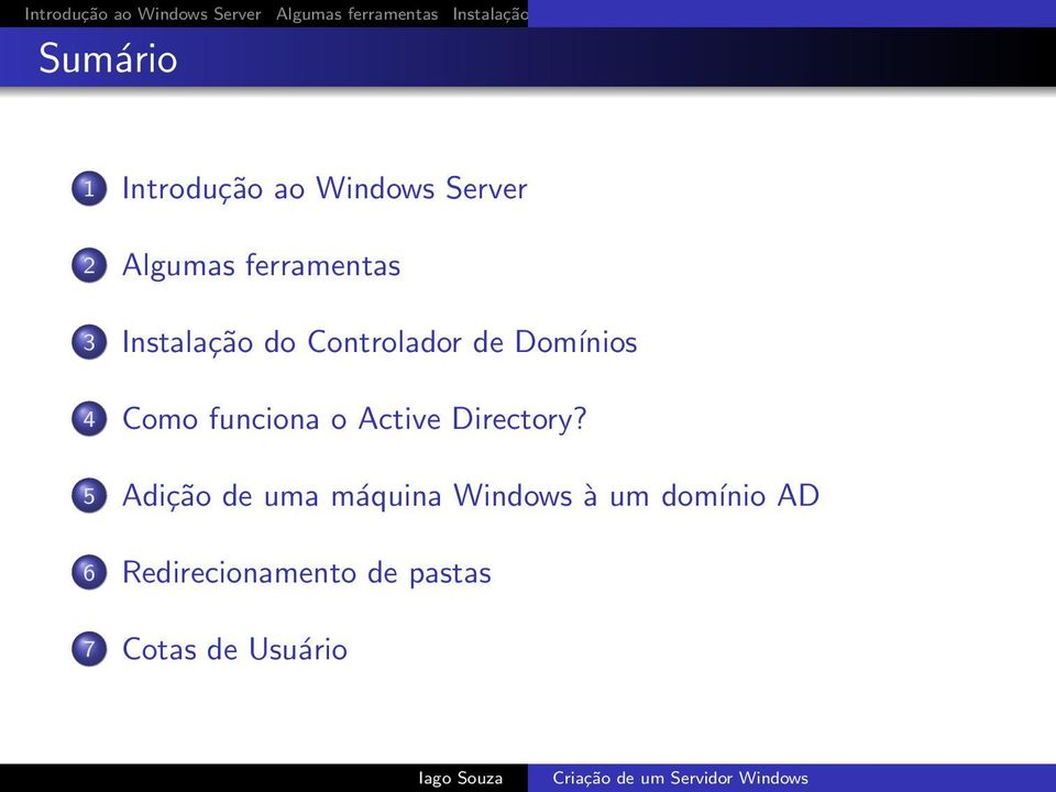 Como funciona o Active Directory?