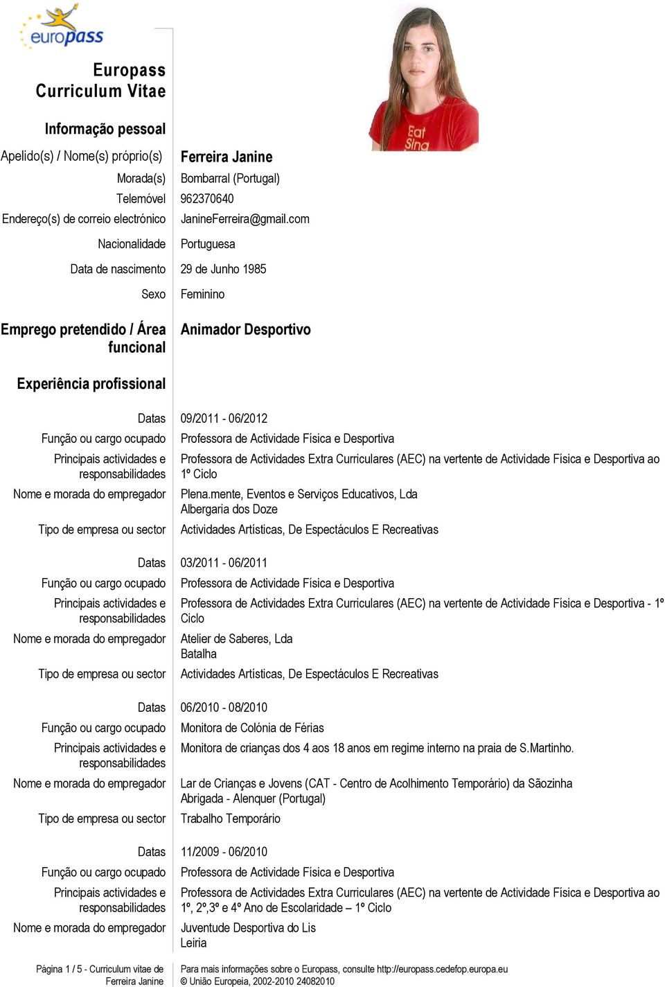 Actividades Extra Curriculares (AEC) na vertente de Actividade Física e Desportiva ao 1º Ciclo Plena.