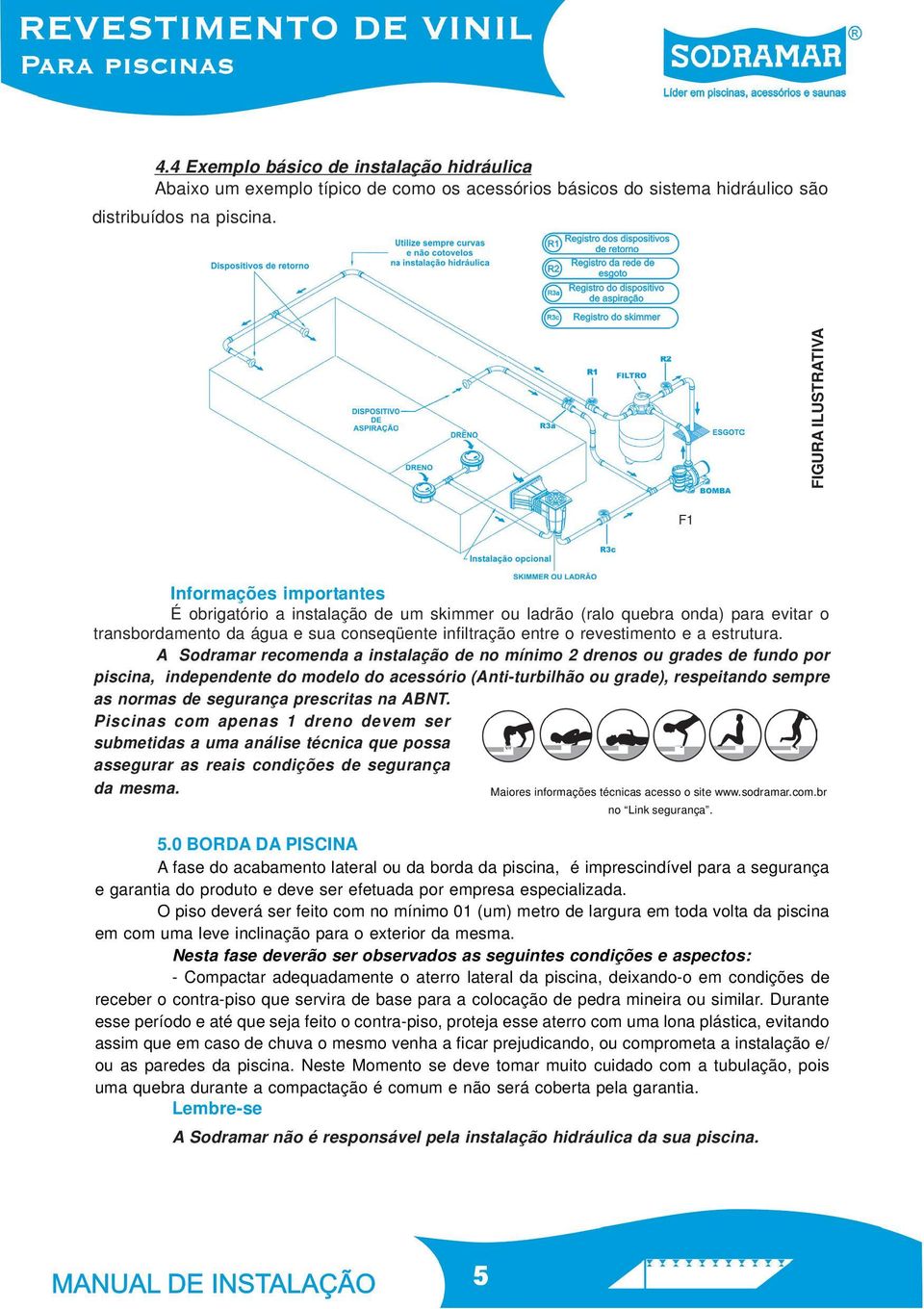 revestimento e a estrutura.