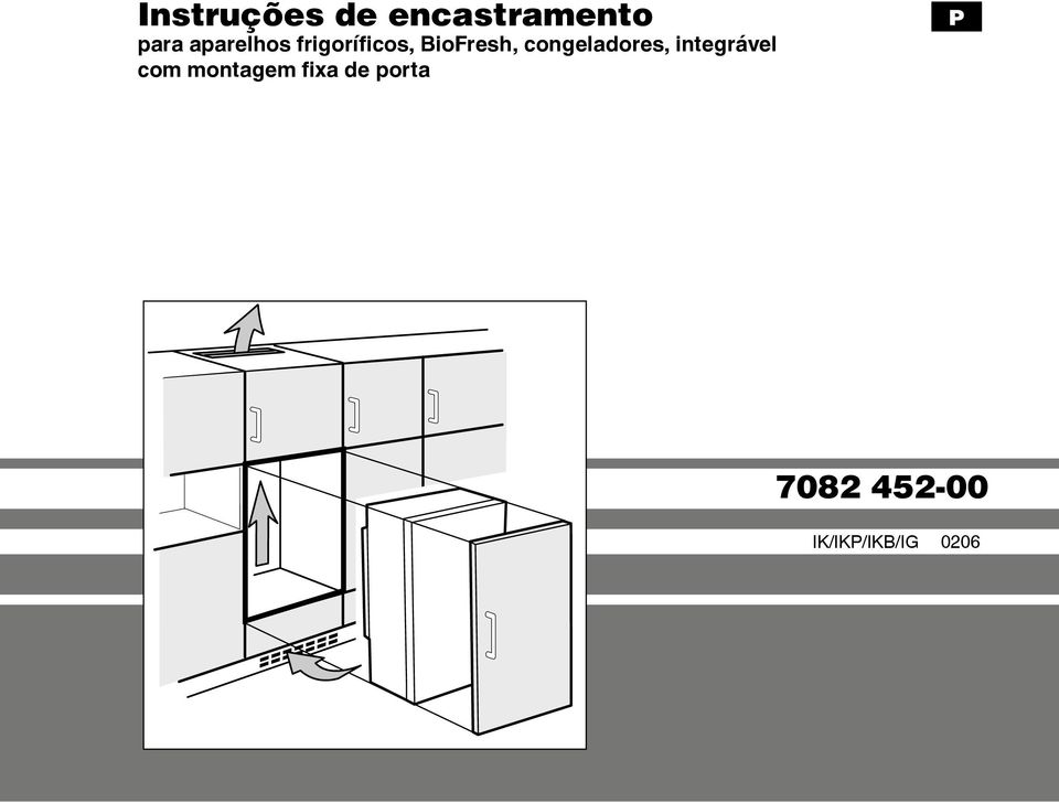 integrável com montagem fixa