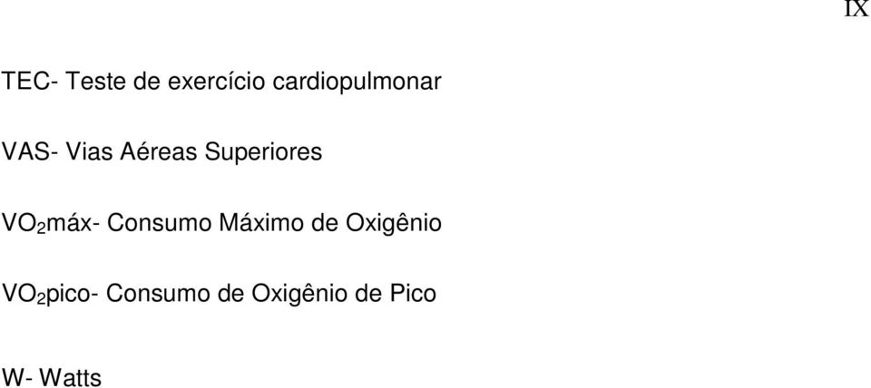 Superiores VO 2 máx- Consumo Máximo de