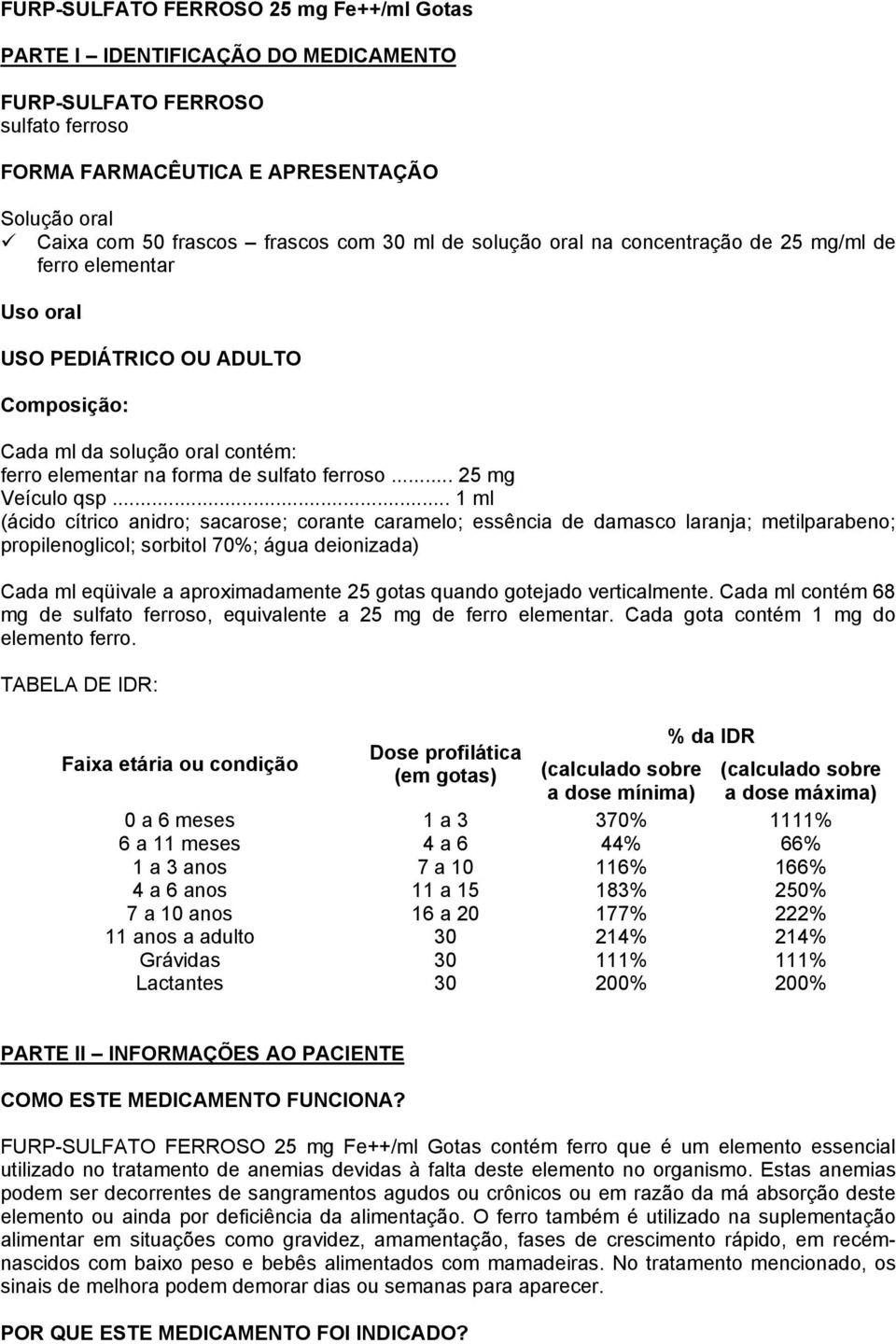 .. 25 mg Veículo qsp.