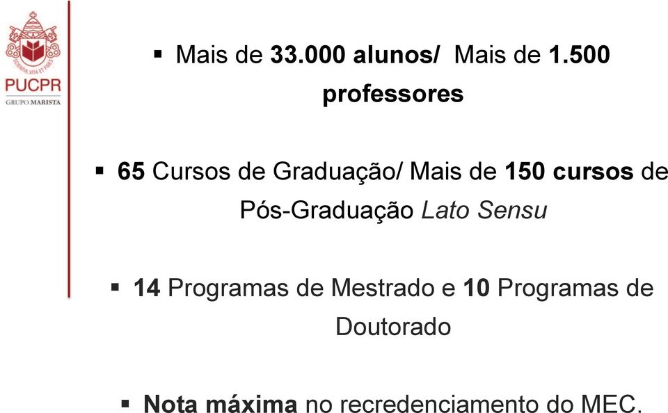 cursos de Pós-Graduação Lato Sensu 14 Programas de