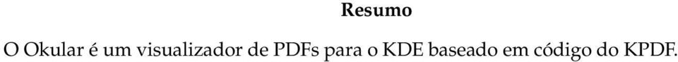 PDFs para o KDE