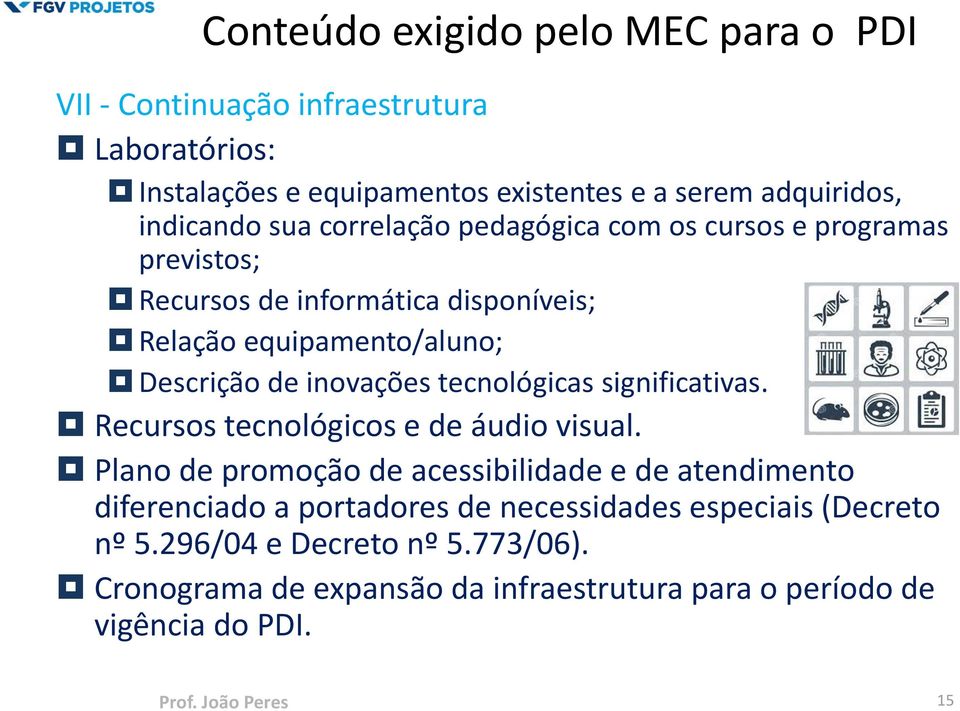 inovações tecnológicas significativas. Recursos tecnológicos e de áudio visual.