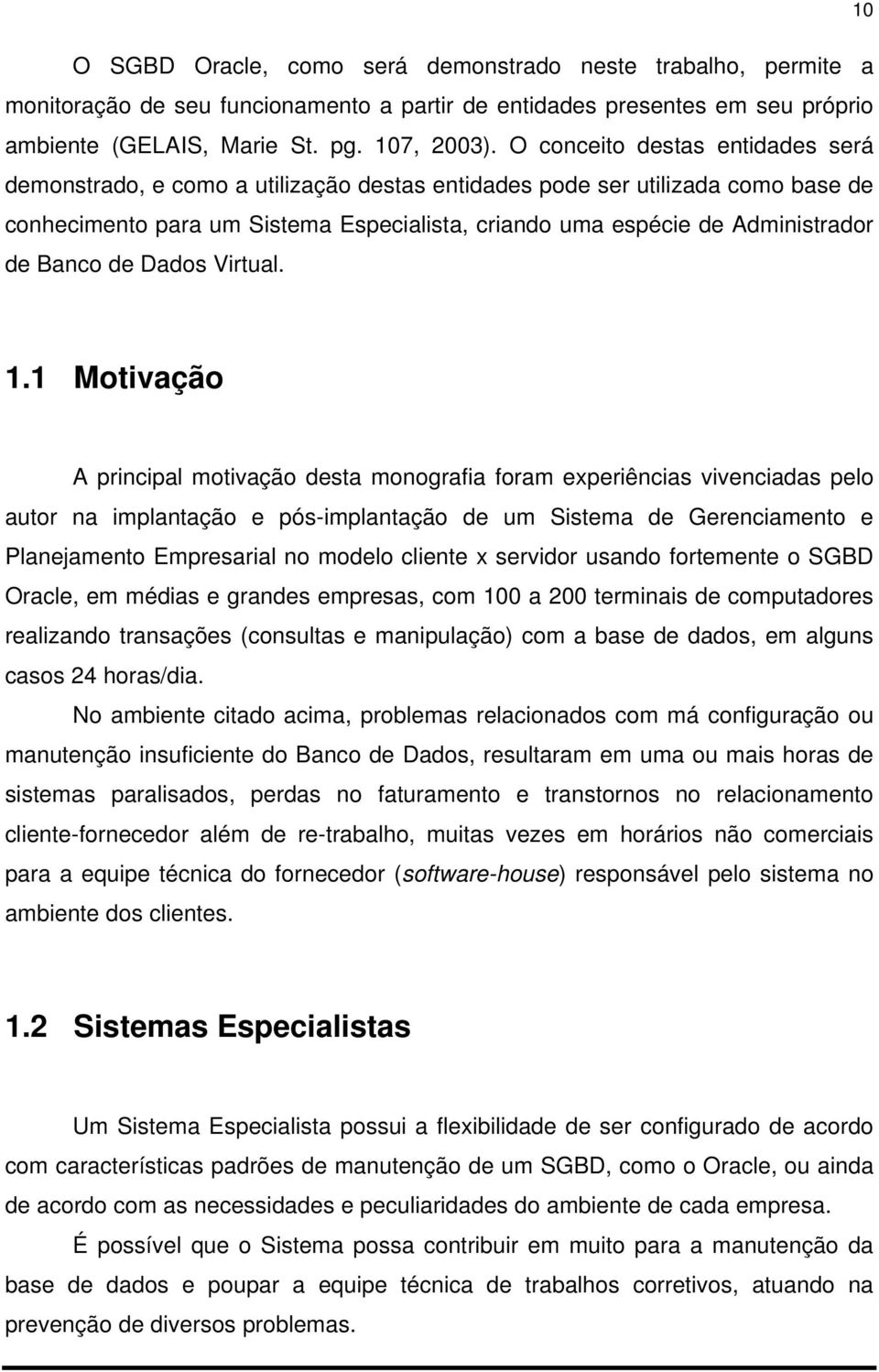 Banco de Dados Virtual. 1.