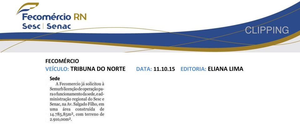 DO NORTE DATA: 11.