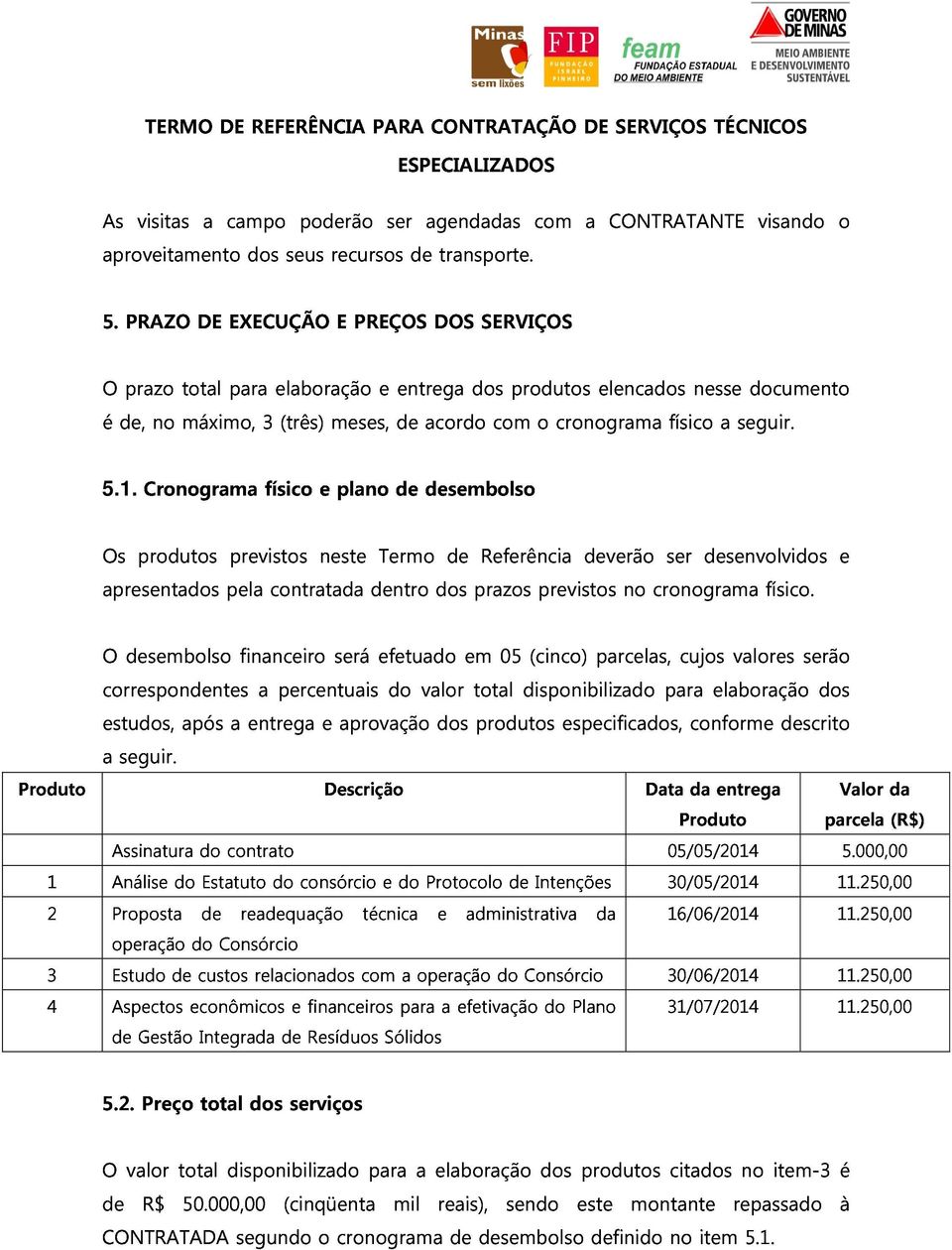 documento Os Cronograma físico e plano de desembolso apresentados produtos pela previstos contratada neste dentro Termo dos prazos Referência previstos deverão no cronograma ser desenvolvidos físico.