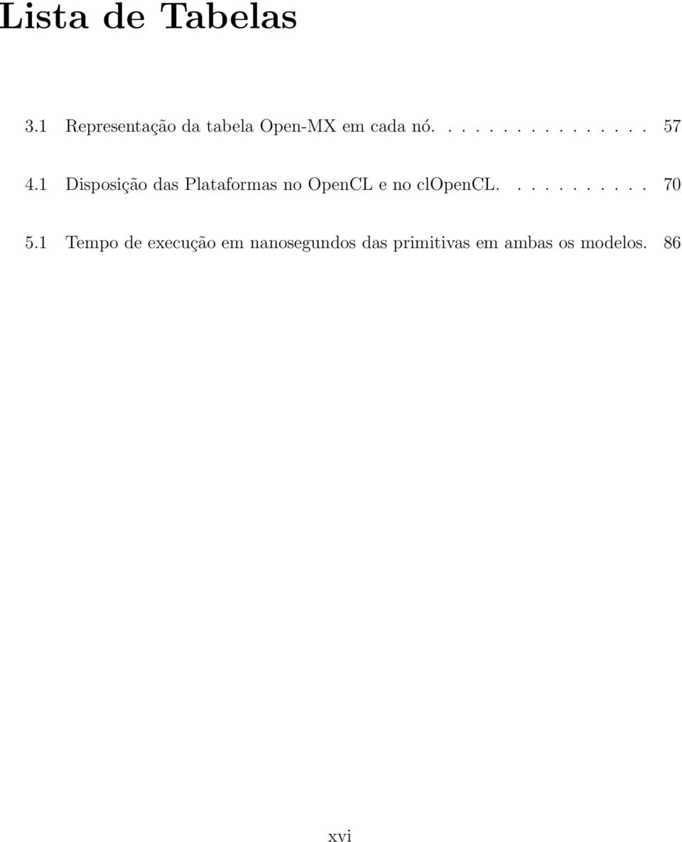 1 Disposição das Plataformas no OpenCL e no clopencl.