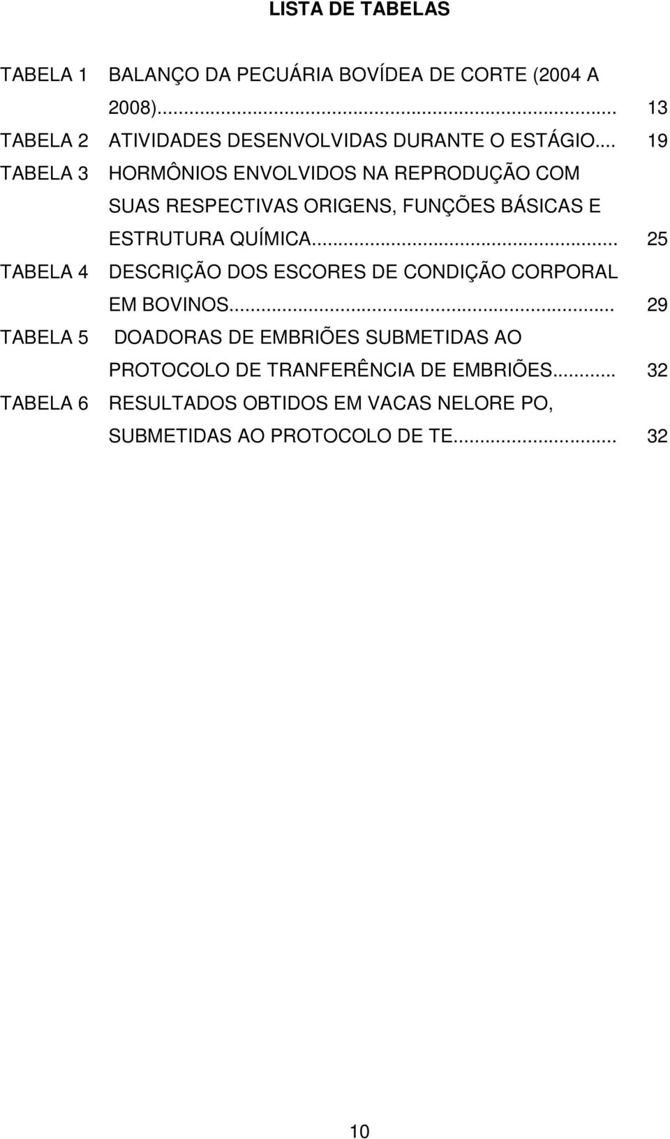 .. 19 TABELA 3 HORMÔNIOS ENVOLVIDOS NA REPRODUÇÃO COM SUAS RESPECTIVAS ORIGENS, FUNÇÕES BÁSICAS E ESTRUTURA QUÍMICA.