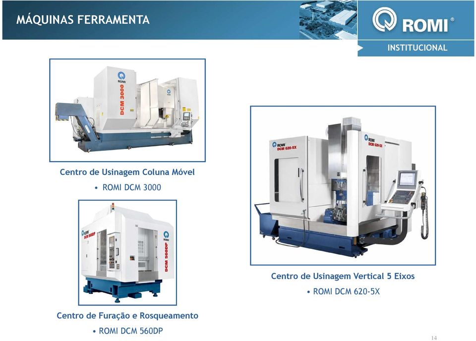 Usinagem Vertical 5 Eixos ROMI DCM 620-5X