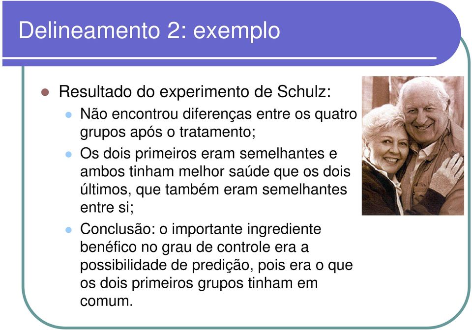 últimos, que também eram semelhantes entre si; Conclusão: o importante ingrediente benéfico no grau