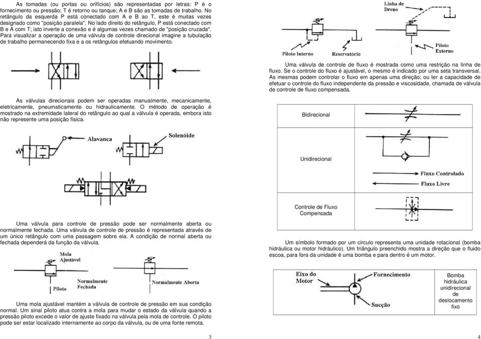 No lado direito do retângulo, P está conectado com B e A com T; isto inverte a conexão e é algumas vezes chamado de "posição cruzada".