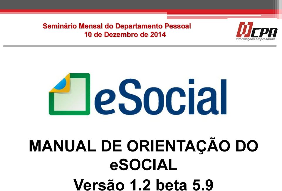 DO esocial