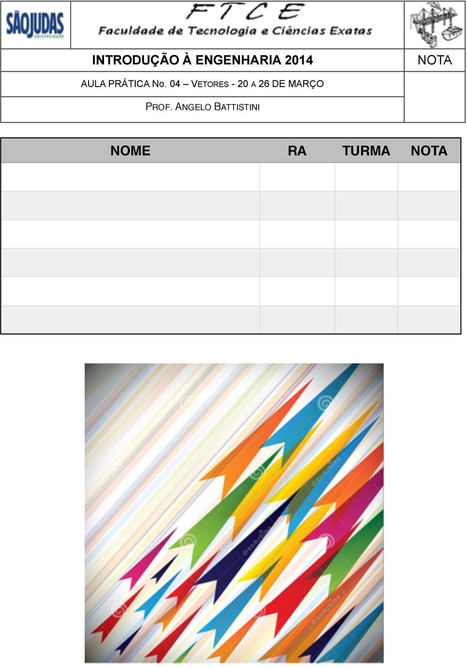 04 VETORES - 20 A 26 DE MARÇO