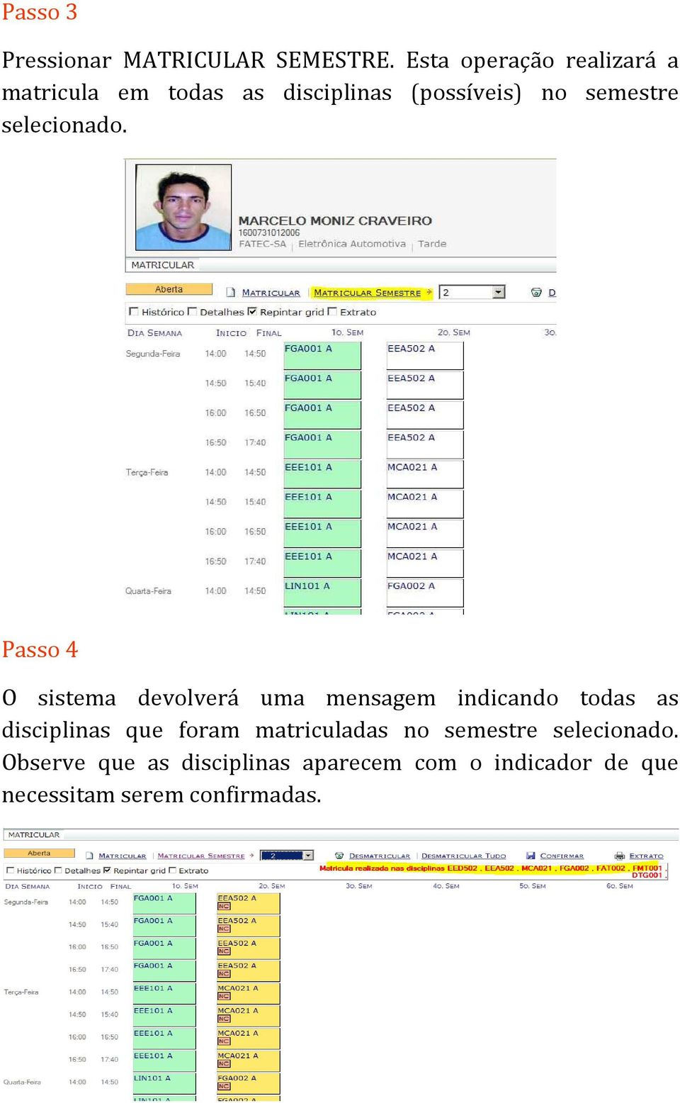 selecionado.