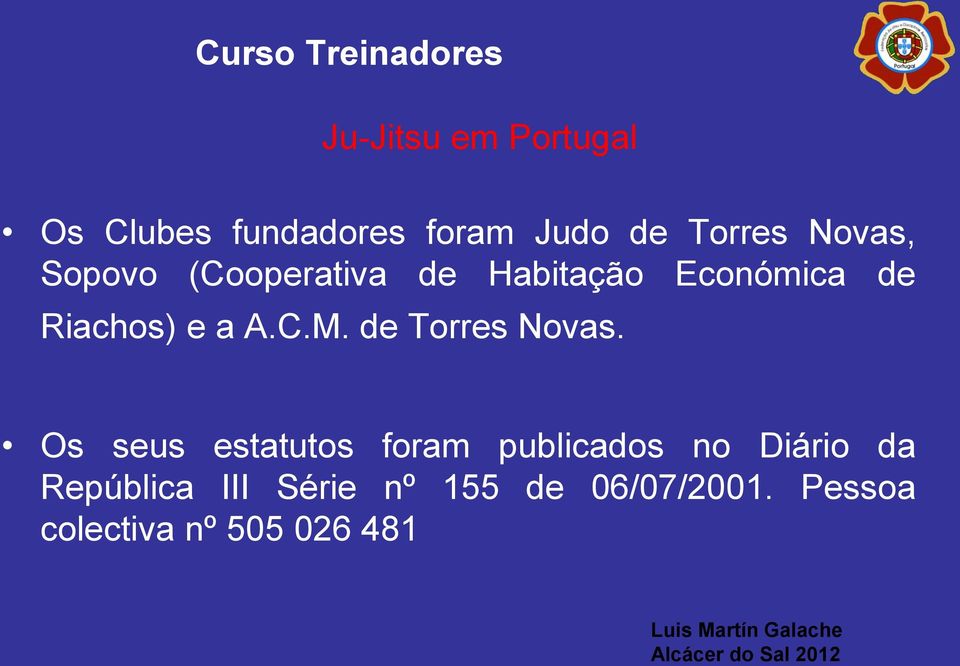 de Torres Novas.