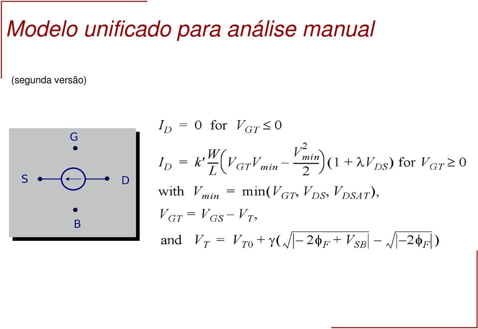 (segunda versão) G