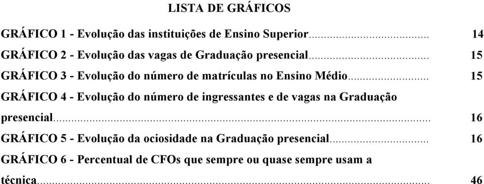 .. 15 GRÁFICO 3 - Evolução do número de matrículas no Ensino Médio.