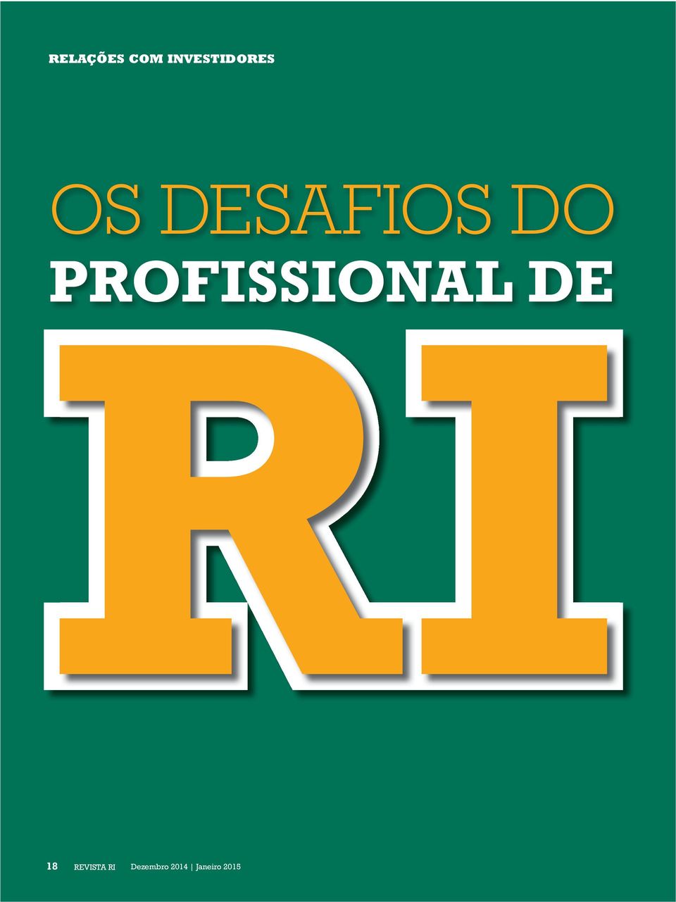 DO PROFISSIONAL DE RI 18