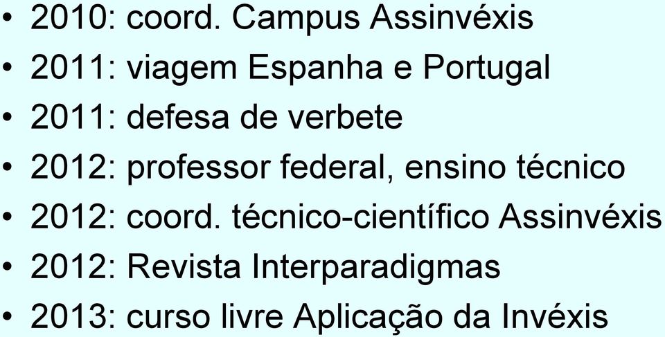 defesa de verbete 2012: professor federal, ensino técnico