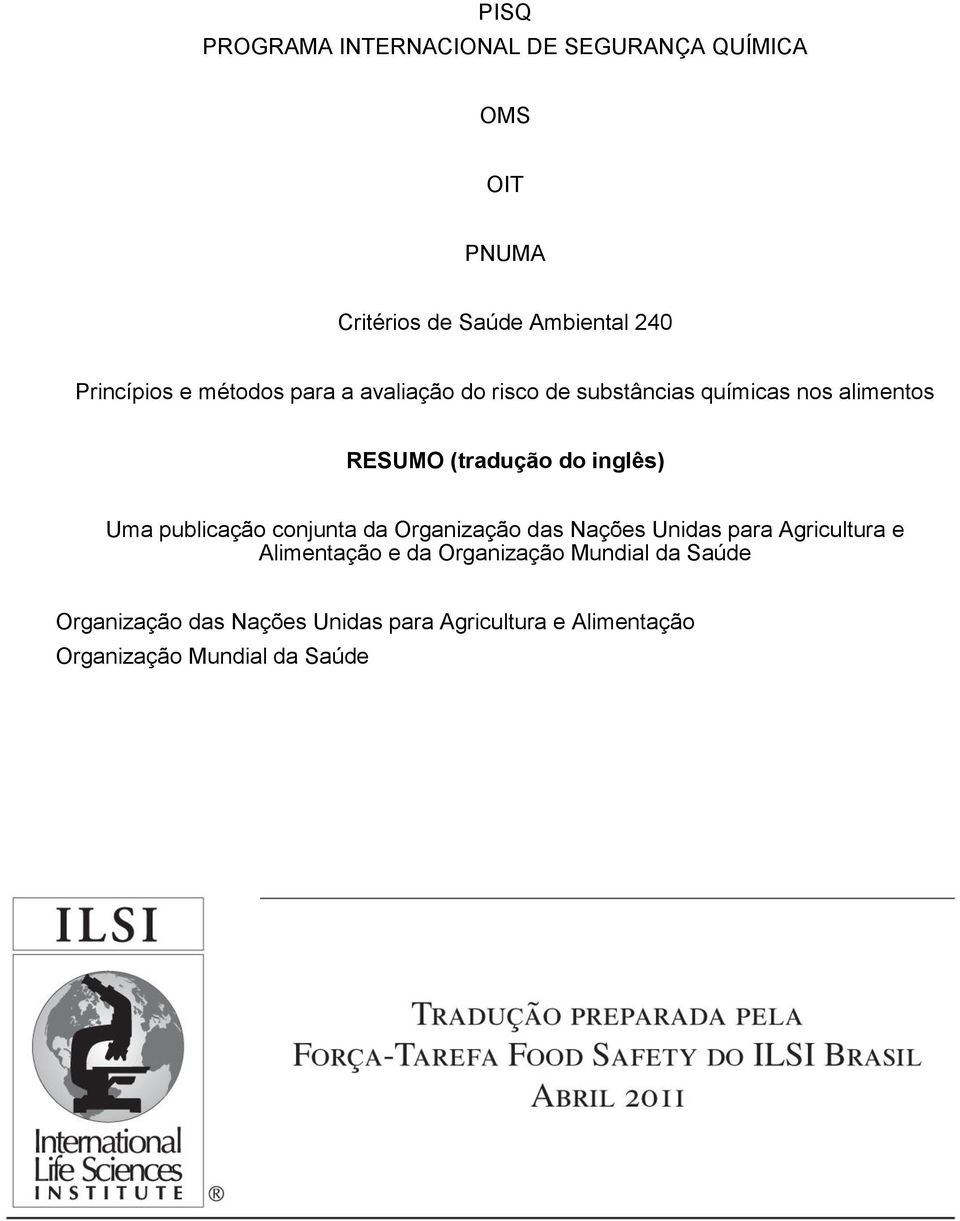 inglês) Uma publicação conjunta da Organização das Nações Unidas para Agricultura e Alimentação e da