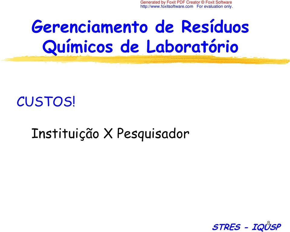 Laboratório CUSTOS!