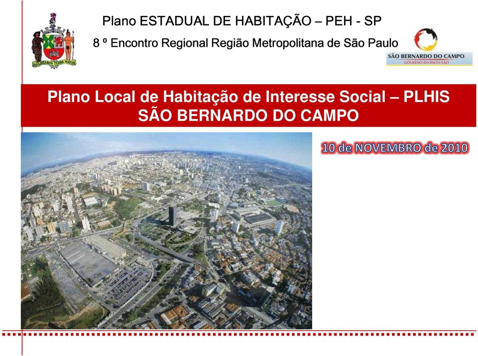 São Paulo Plano Local de Habitação de