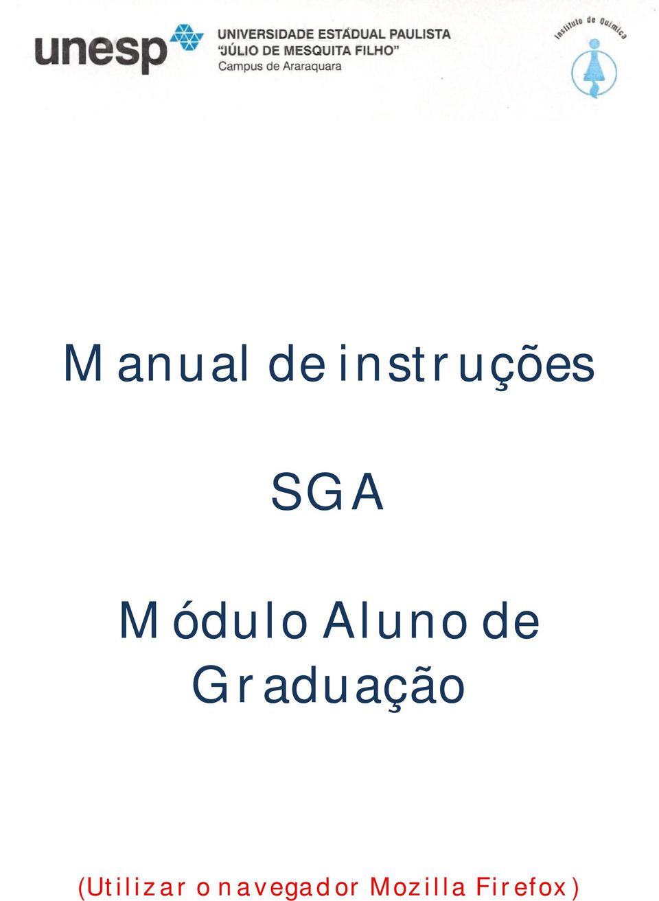 Graduação (Utilizar o