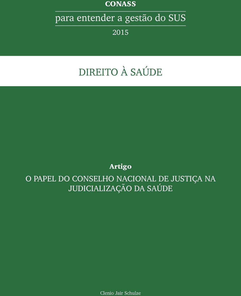 DO CONSELHO NACIONAL DE JUSTIÇA NA