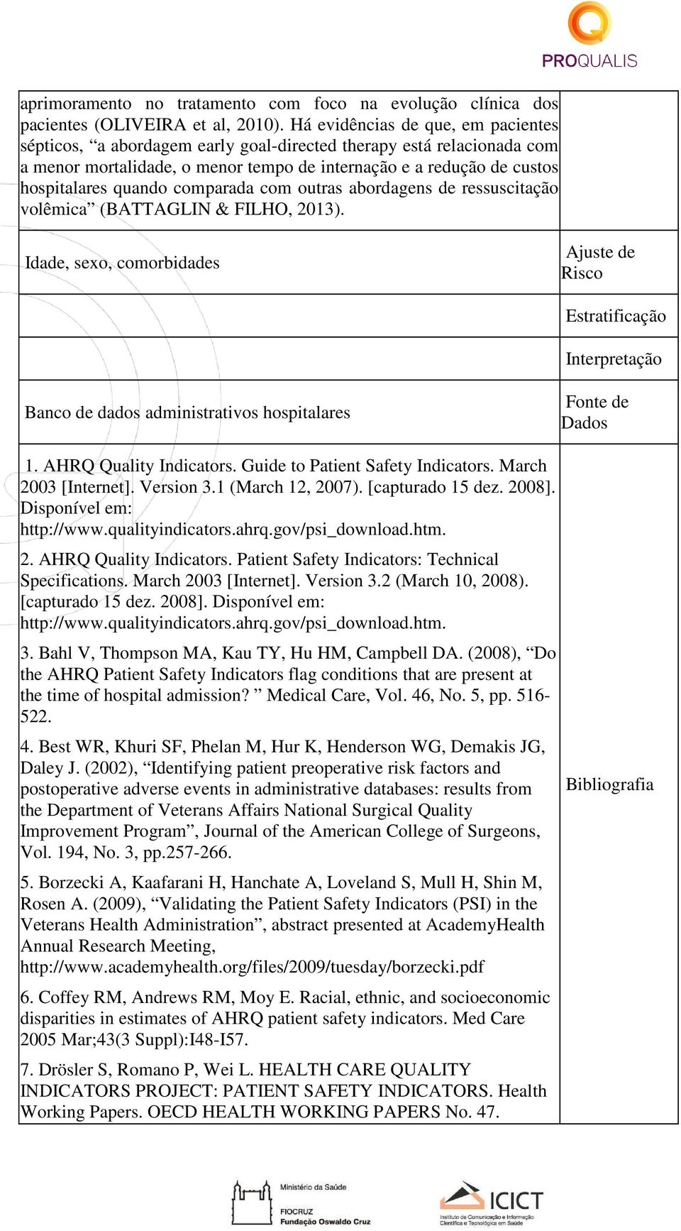 comparada com outras abordagens de ressuscitação volêmica (BATTAGLIN & FILHO, 2013).