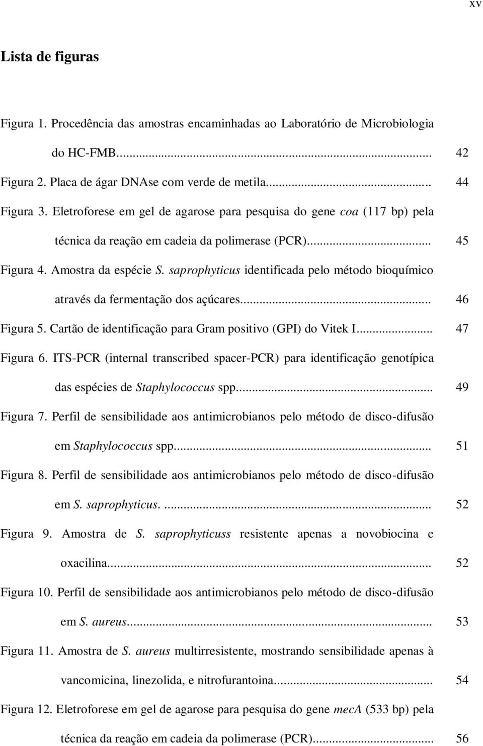 saprophyticus identificada pelo método bioquímico através da fermentação dos açúcares... 46 Figura 5. Cartão de identificação para Gram positivo (GPI) do Vitek I... 47 Figura 6.