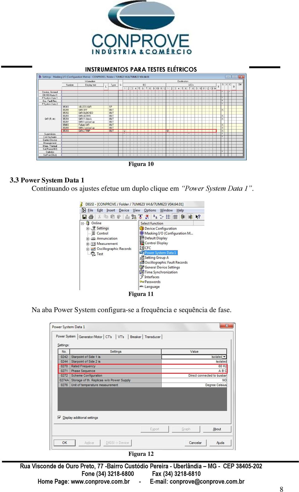 efetue um duplo clique em Power System Data 1.