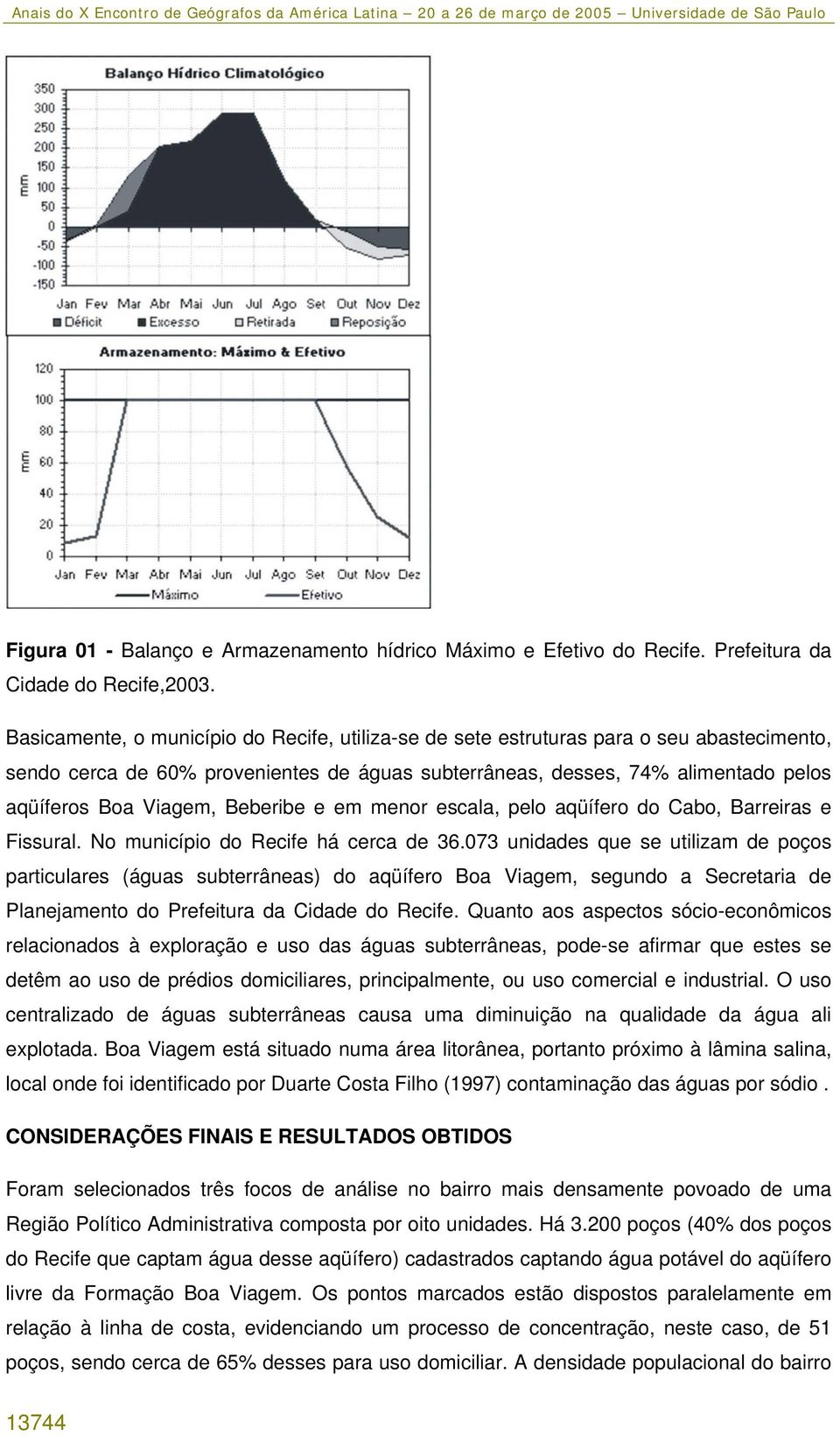 Beberibe e em menor escala, pelo aqüífero do Cabo, Barreiras e Fissural. No município do Recife há cerca de 36.