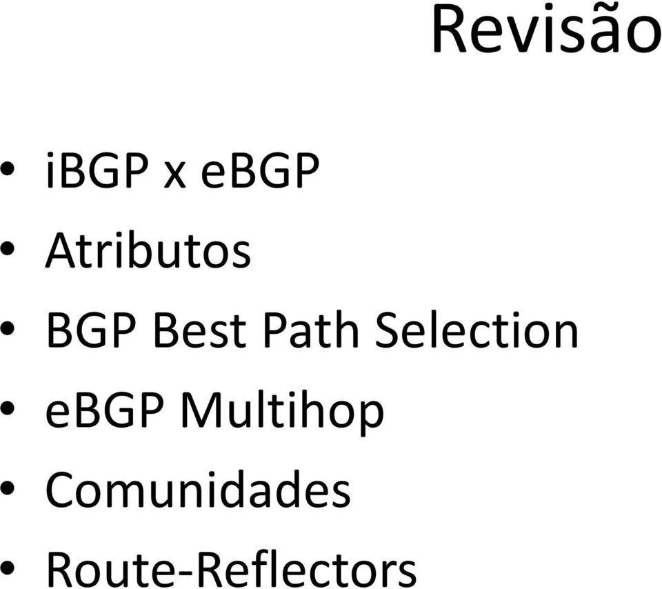 Selection ebgp Multihop