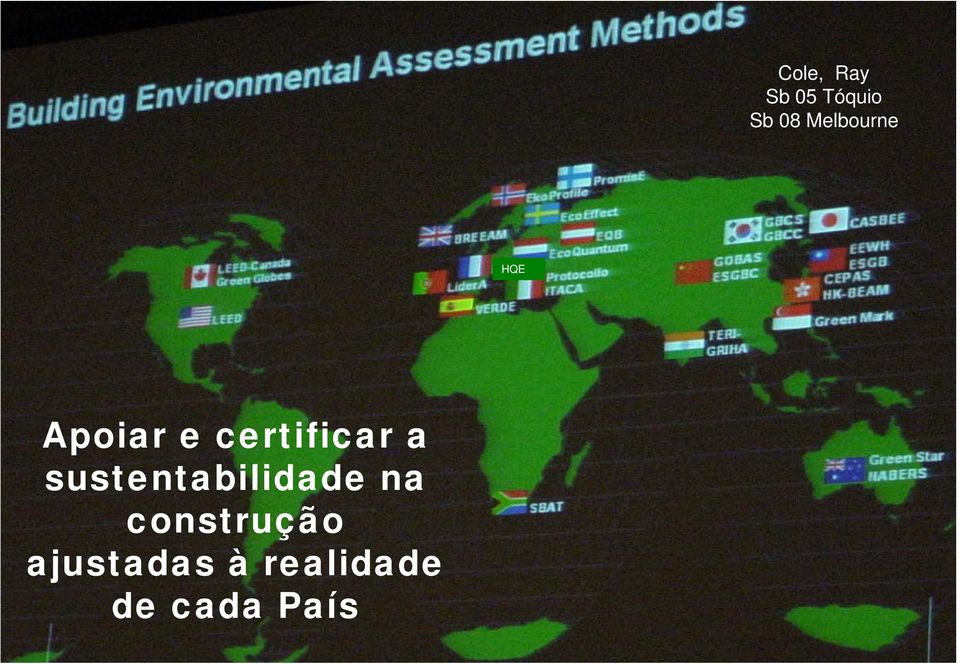 certificar a sustentabilidade na