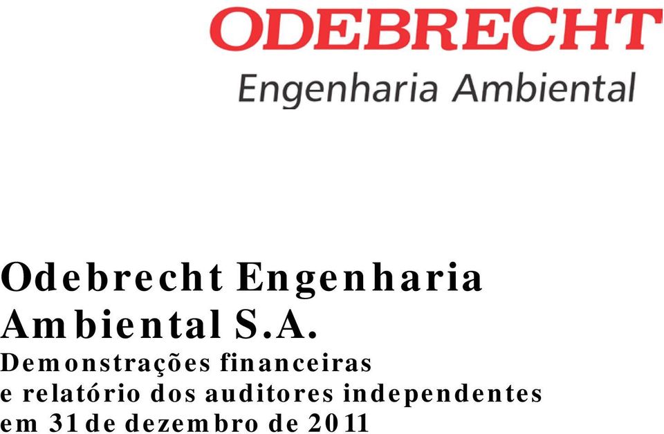 e relatório dos auditores