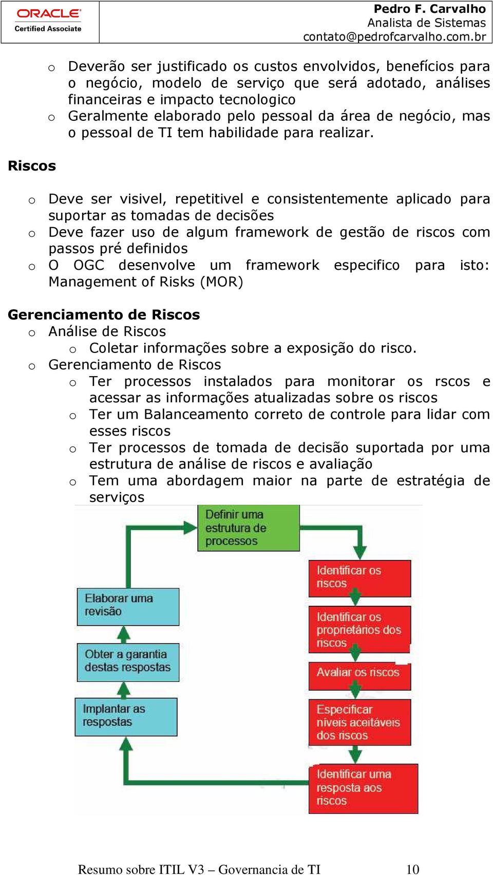 da área de negócio, mas o pessoal de TI tem habilidade para realizar.