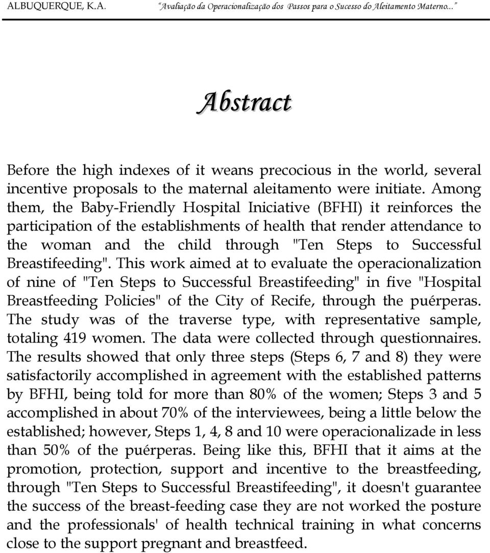 Successful Breastifeeding".