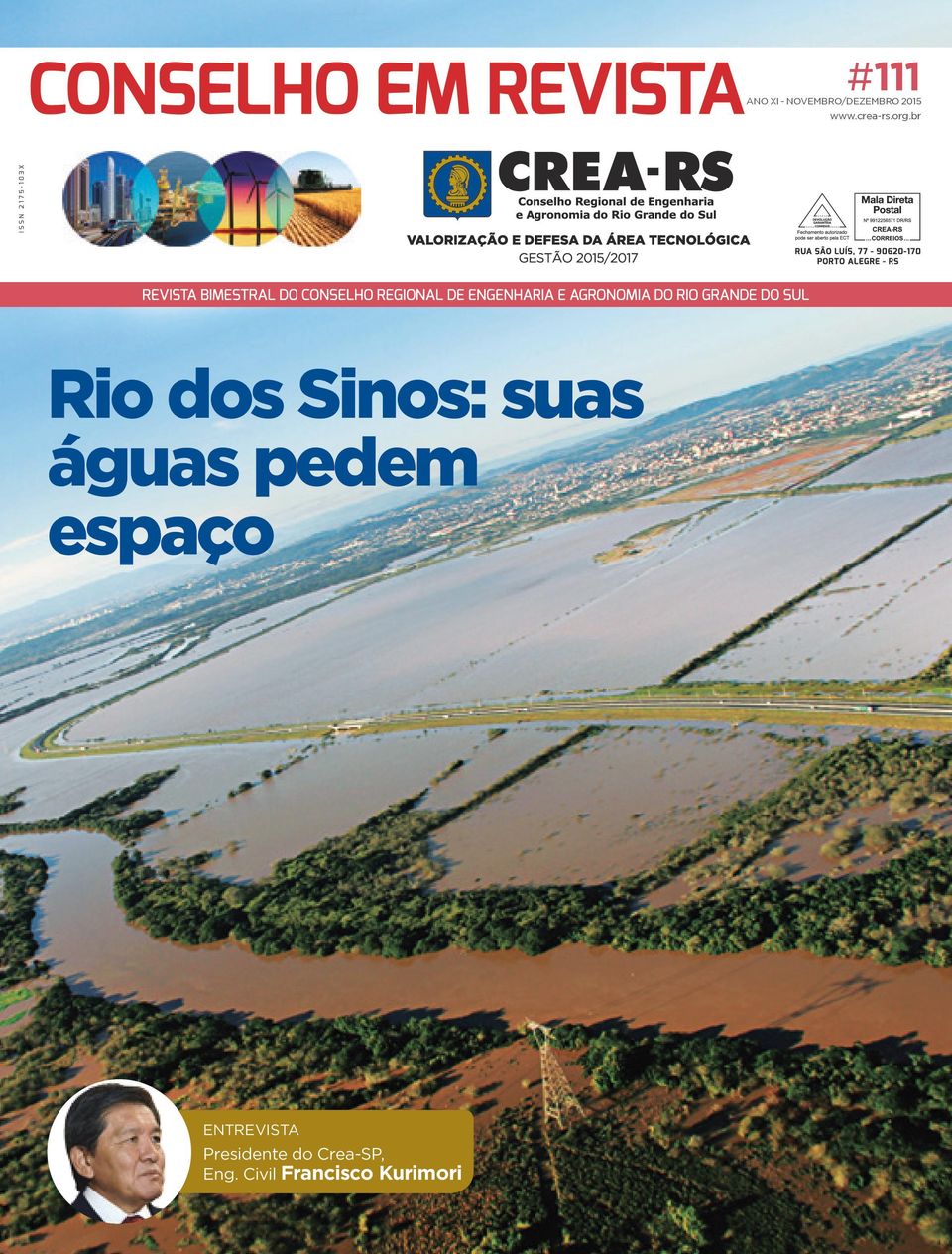 br Rio dos Sinos: suas águas pedem