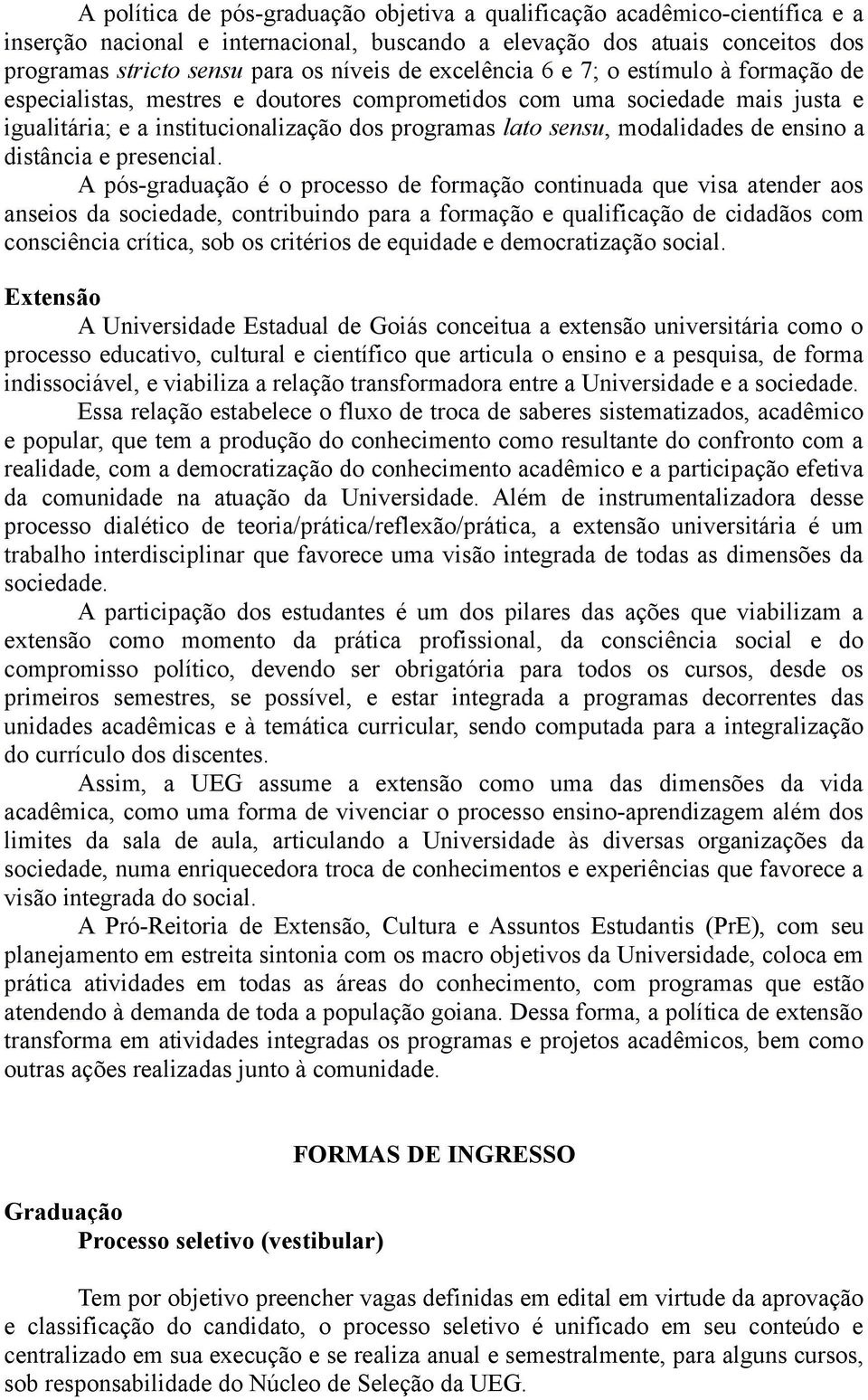 ensino a distância e presencial.