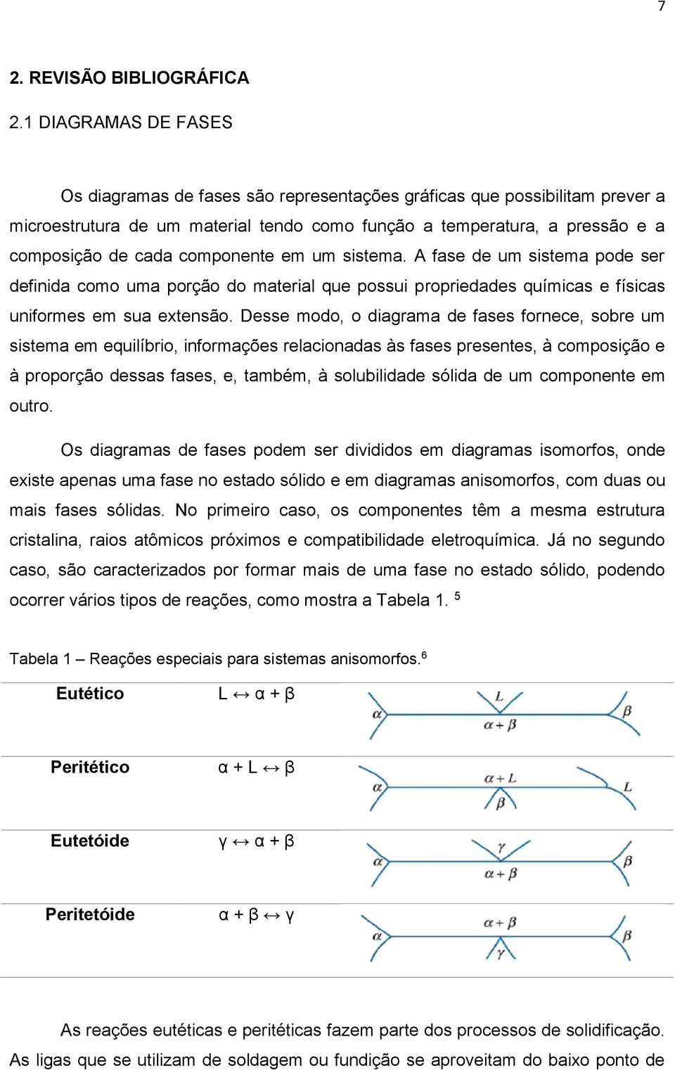 componente em um sistema. A fase de um sistema pode ser definida como uma porção do material que possui propriedades químicas e físicas uniformes em sua extensão.