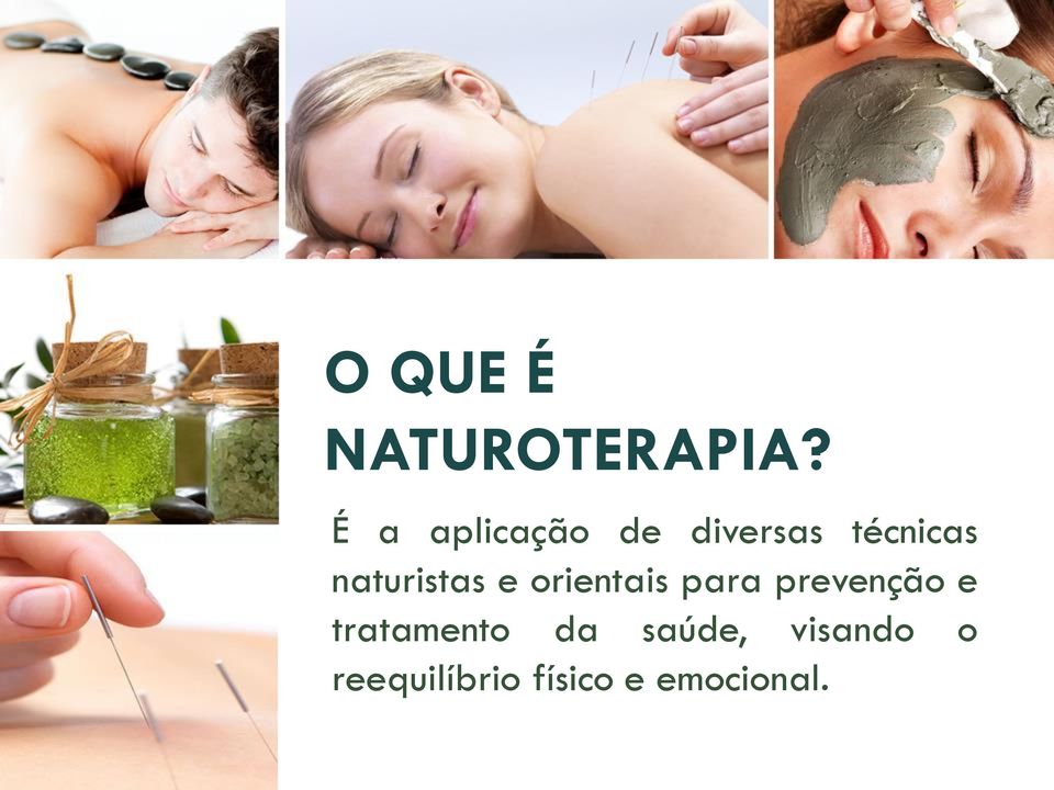 naturistas e orientais para prevenção