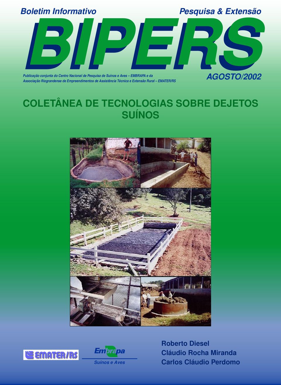 Empreendimentos de Assistência Técnica e Extensão Rural EMATER/RS COLETÂNEA DE