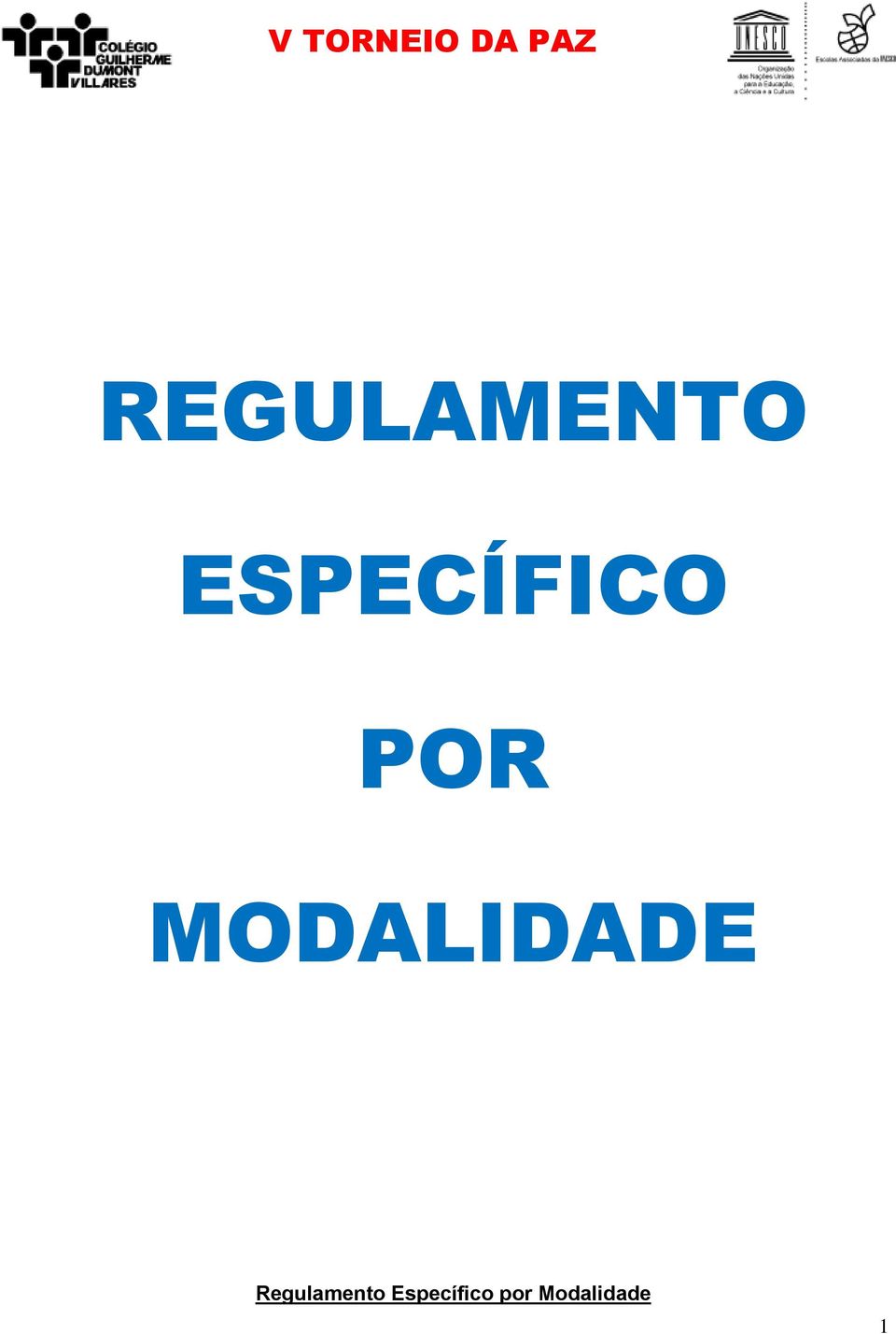 MODALIDADE