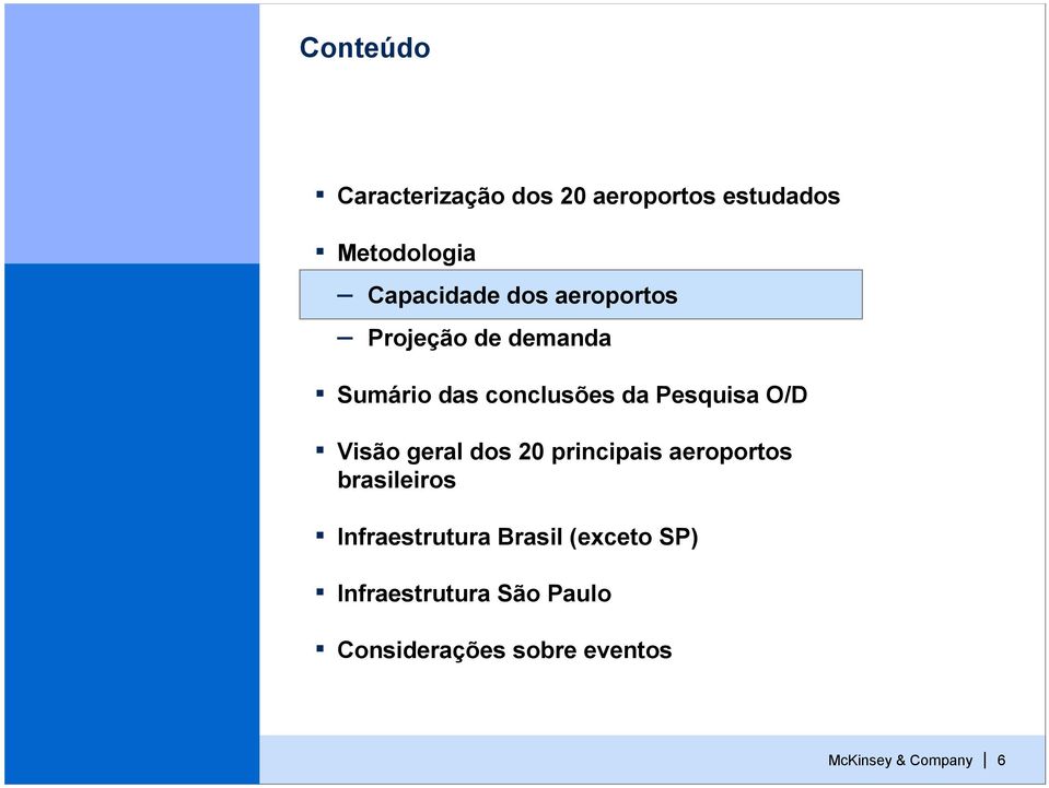 Visão geral dos 20 principais aeroportos brasileiros Infraestrutura Brasil