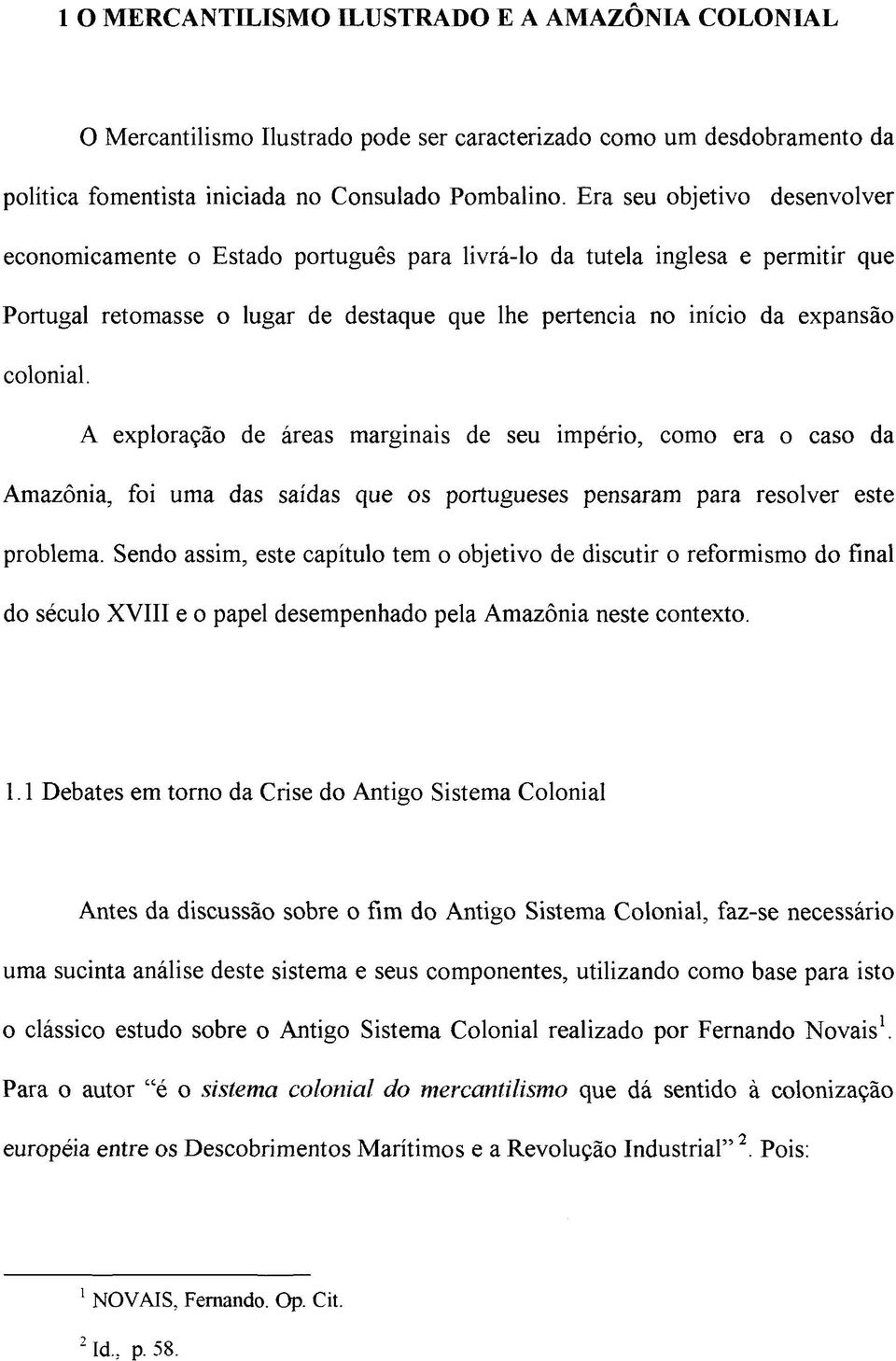 A exploração de áreas marginais de seu império, como era o caso da Amazônia, foi uma das saídas que os portugueses pensaram para resolver este problema.