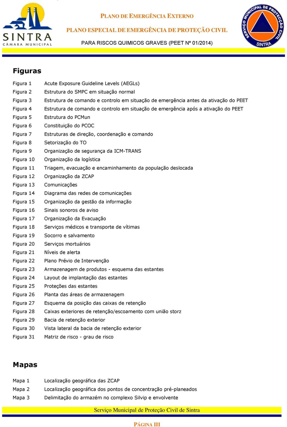 comando e controlo em situação de emergência antes da ativação do PEET Estrutura de comando e controlo em situação de emergência após a ativação do PEET Estrutura do PCMun Constituição do PCOC