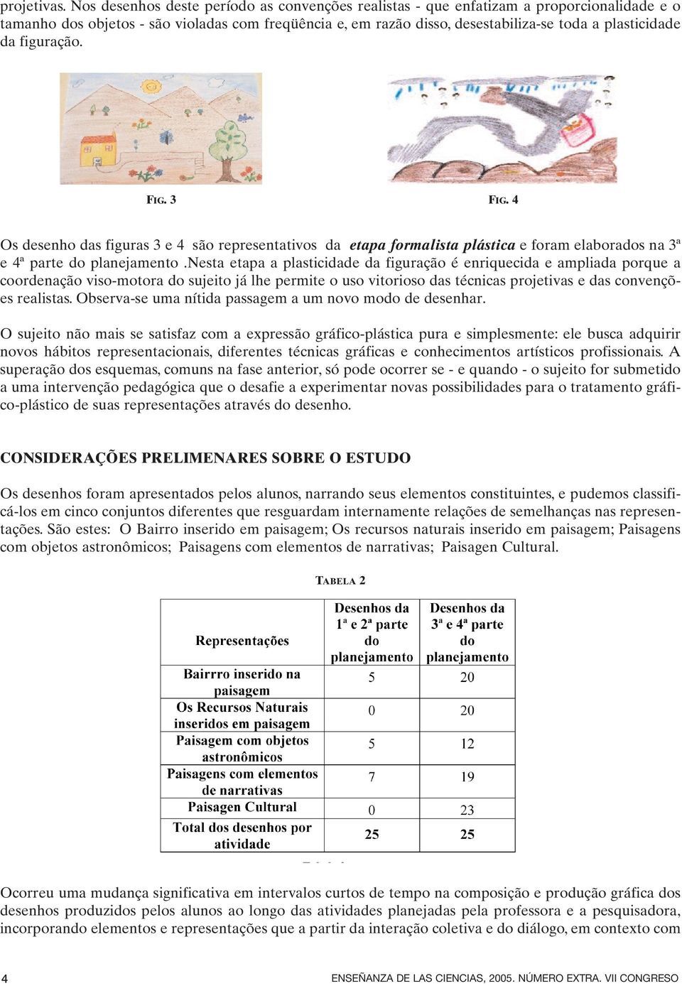 figuração. FIG. 3 FIG. 4 Os desenho das figuras 3 e 4 são representativos da etapa formalista plástica e foram elaborados na 3ª e 4ª parte do planejamento.