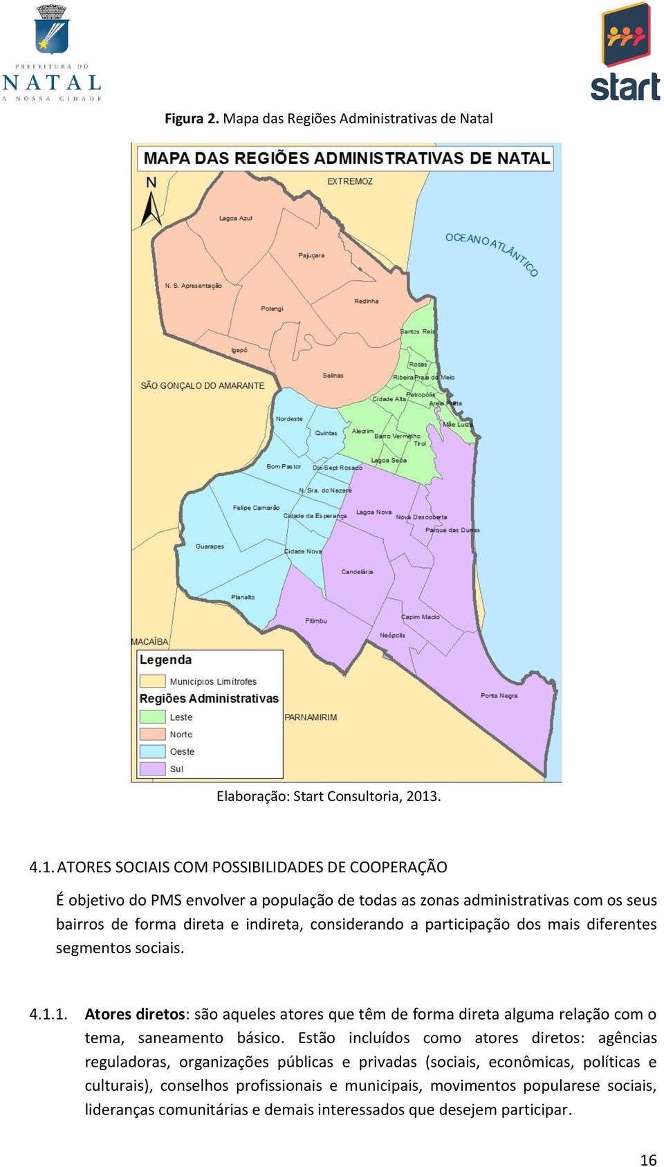 ATORES SOCIAIS COM POSSIBILIDADES DE COOPERAÇÃO É objetivo do PMS envolver a população de todas as zonas administrativas com os seus bairros de forma direta e indireta,